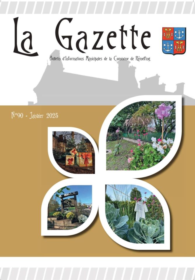 Gazette N° 90- JANVIER 2025