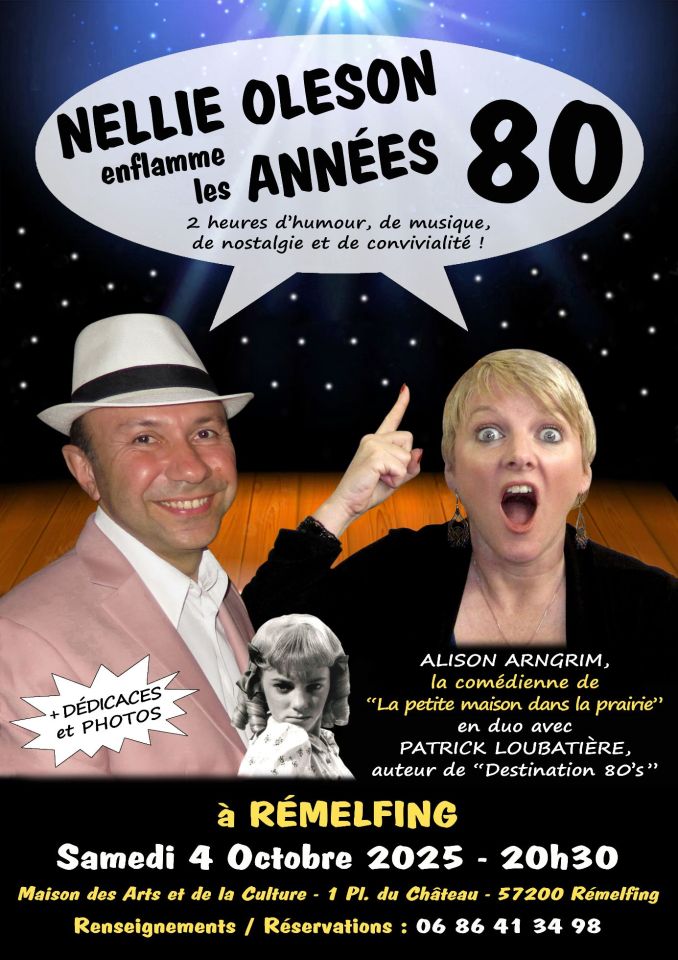 Voir l'article Nellie OLESON enflamme les années 80 Nellie OLESON enflamme les années 80