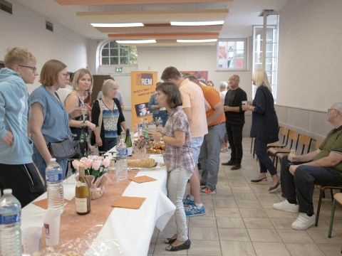 Rémelfing REMISE DU CHEQUE A L'ASSOCIATION AGIR ENSEMBLE