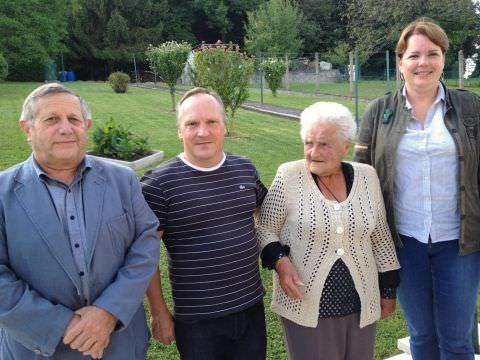 Mme FOLMAR Jeanne fête ses 90 ans